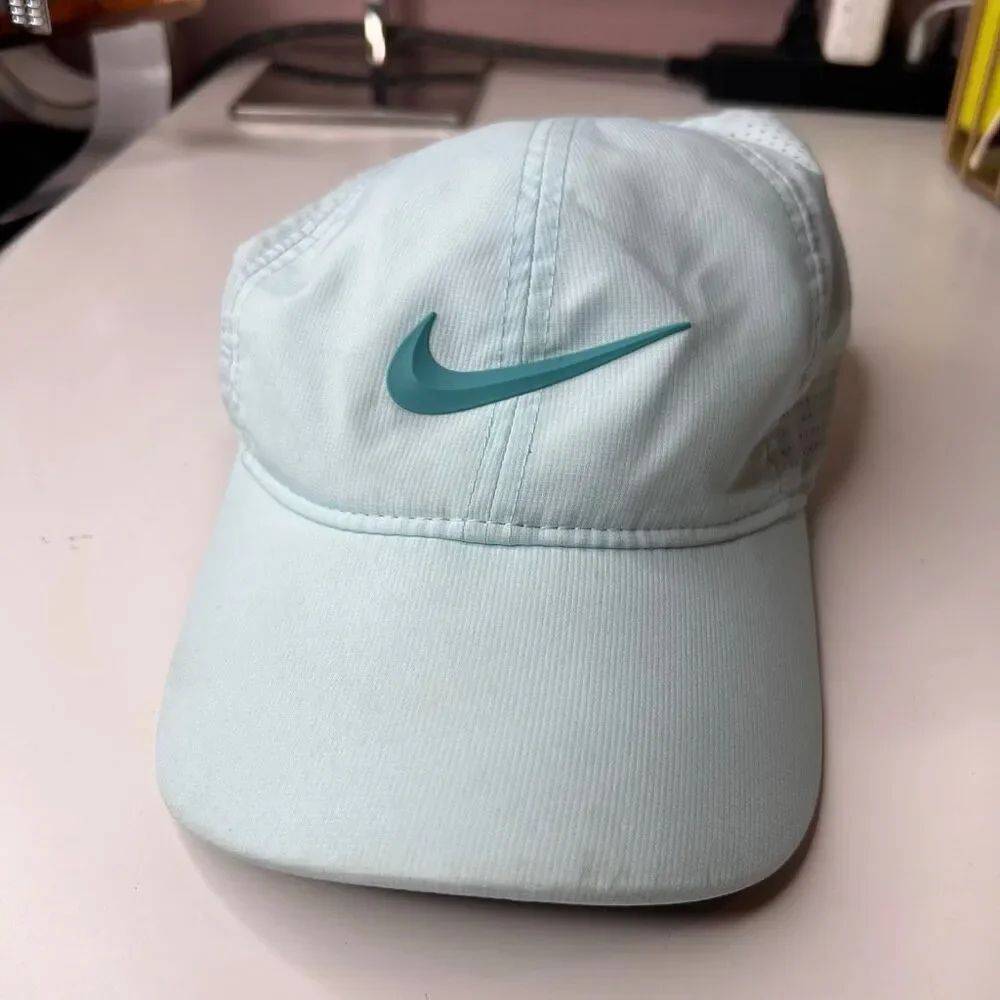 Nike Baseball Cap Blue One Size Slideback Dri-Fit Embroidered Legacy91 Hat